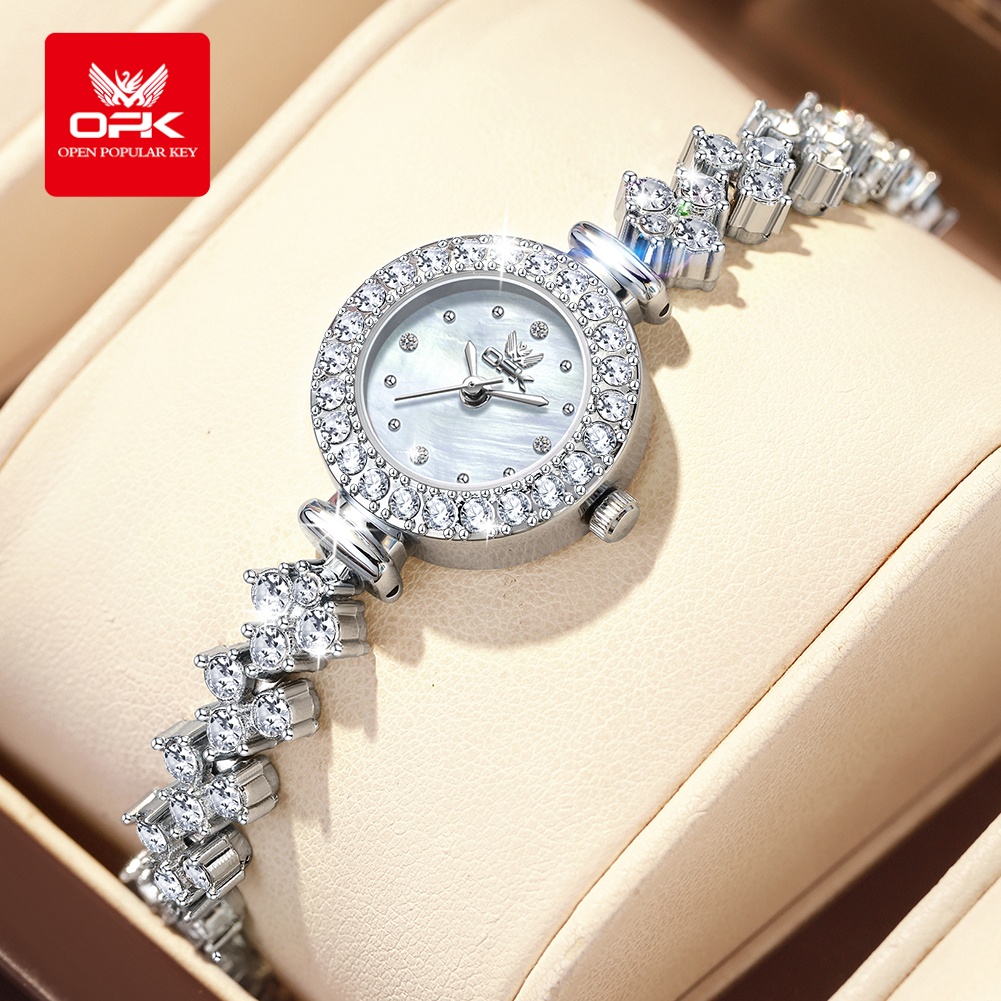Luxury Watch Diamond - OPK 6057 Full Diamond Quartz Watches