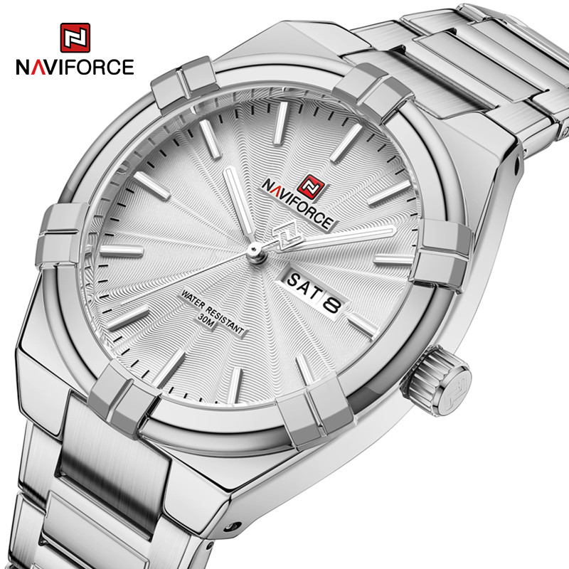 Luxury Watch Brands Logo - Top Brand NAVIFORCE Men's Watch Quartz
