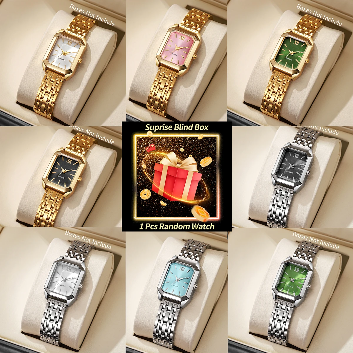 Luxury Watch Straps - Surprise Blind Box Women Watch Random