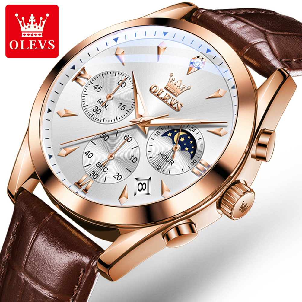 Luxury Watch Brands Logo - OLEVS Brand New Fashion Quartz Watch