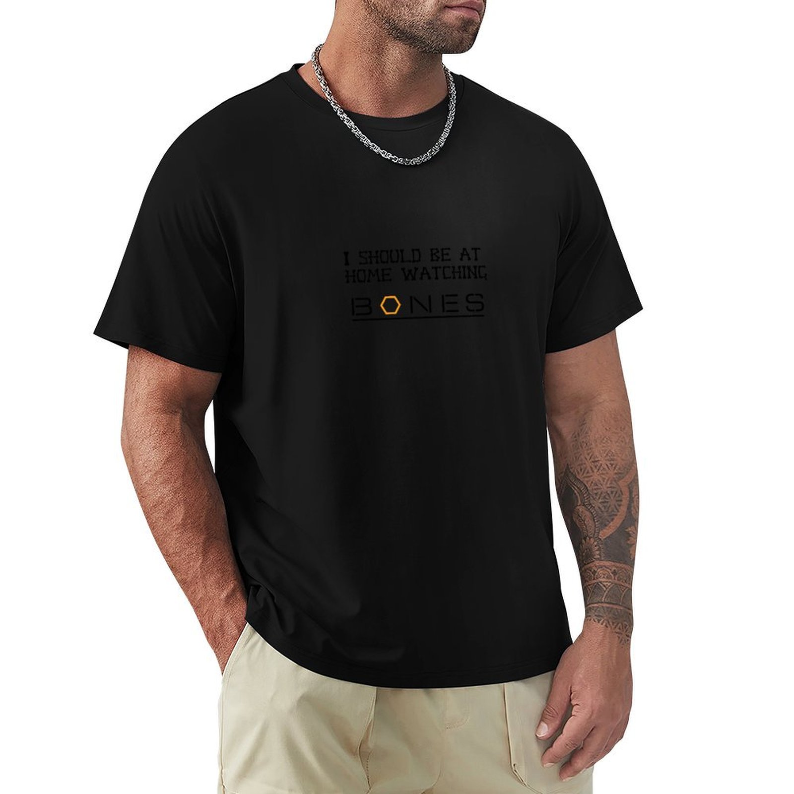 Luxury Watch China - Watching Bones T-Shirt man t shirts