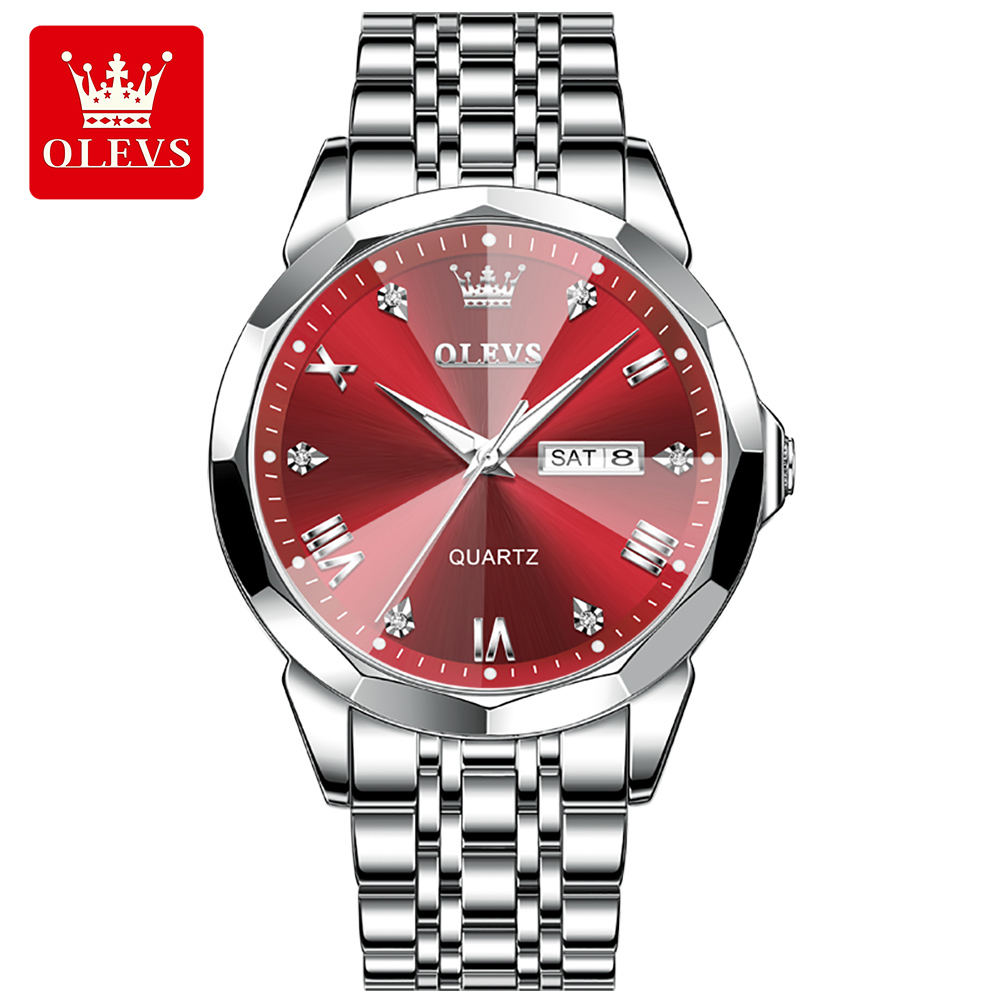 OLEVS Brand Original Business  - Luxury Watch Brands Logo recension och pris