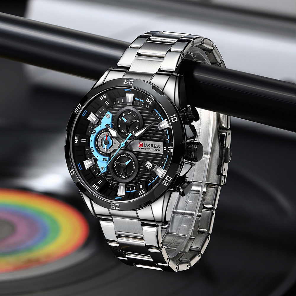 Watches For Men CURREN Man Wri - Luxury Watch Brands Logo recension och pris