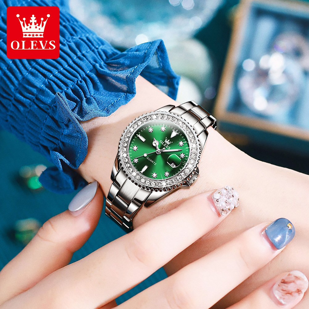 OLEVS Elegant Original Quartz  - Luxury Watch Diamond recension och pris