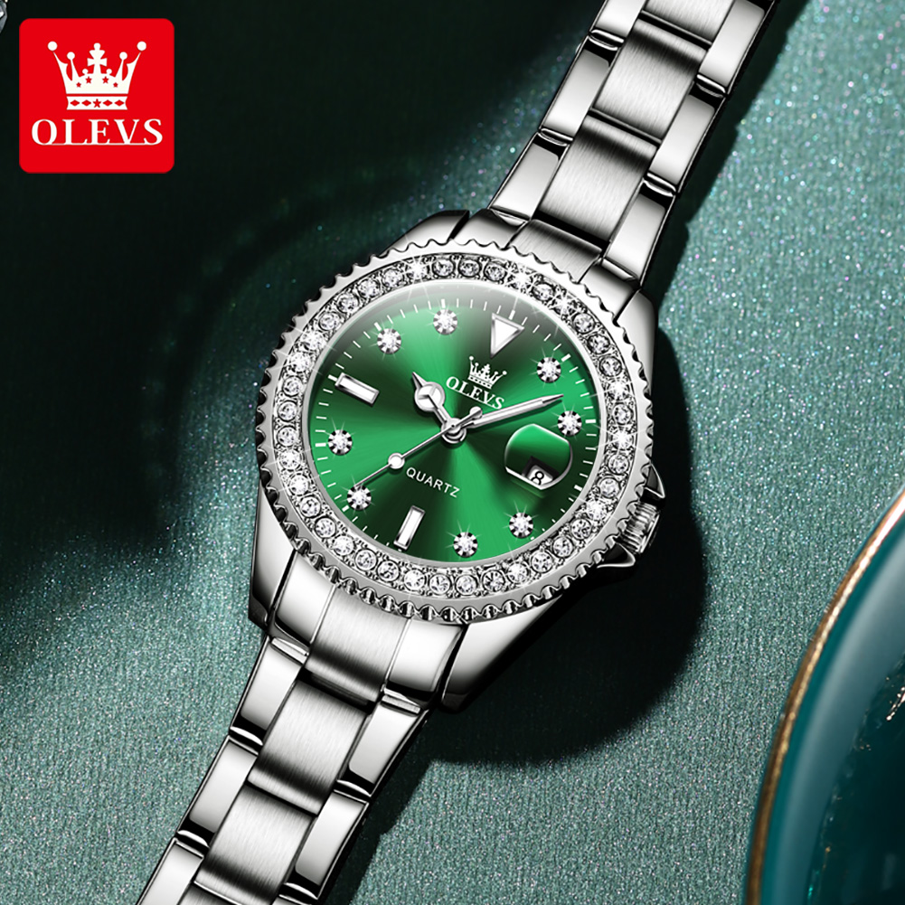 OLEVS Elegant Original Quartz  - Luxury Watch Diamond recension och pris