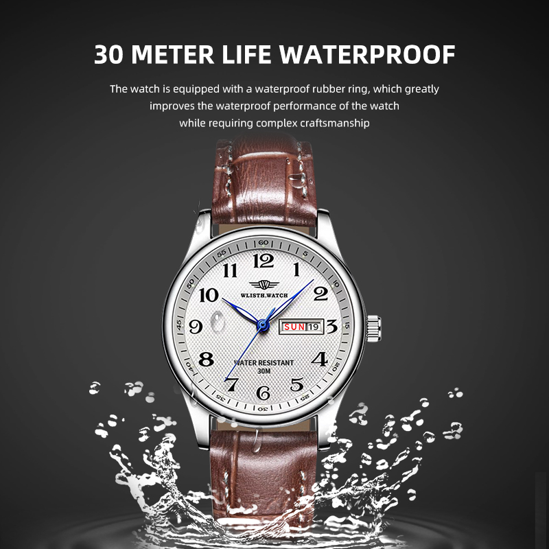 WLISTH Luxury Brand Men's Watc - Luxury Watch Holder For Men recension och pris