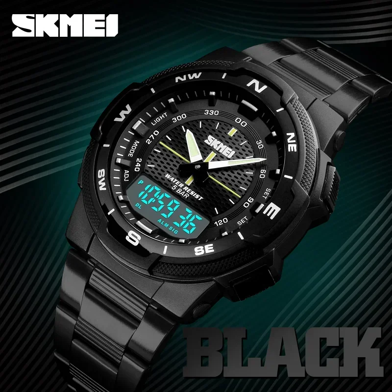 SKMEI 1370 Luxury Full Steel B - Luxury Watch Time recension och pris