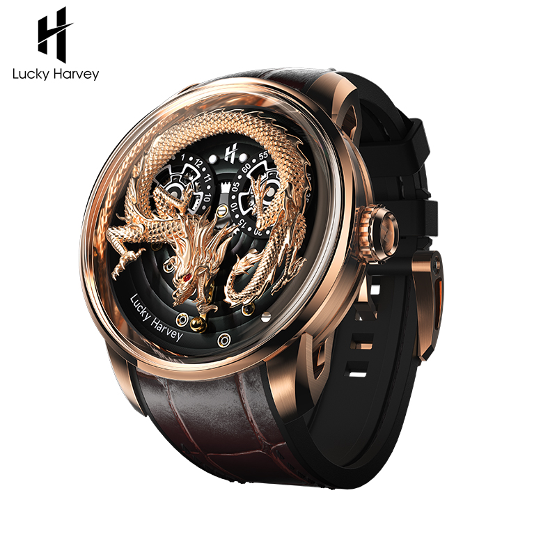 Lucky Harvey China Dragon Mech - Luxury Watch China recension och pris
