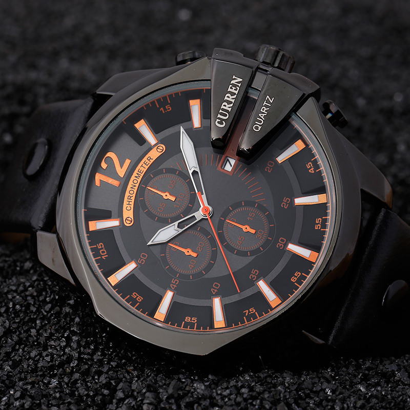 Curren Mens Watches Top Brand  - Luxury Watch Holder For Men recension och pris