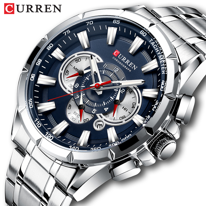 CURREN Wrist Watch Men Waterpr - Luxury Watch Brands Logo recension och pris