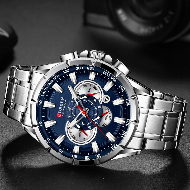 CURREN Wrist Watch Men Waterpr - Luxury Watch Brands Logo recension och pris
