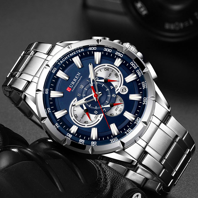 CURREN Wrist Watch Men Waterpr - Luxury Watch Brands Logo recension och pris