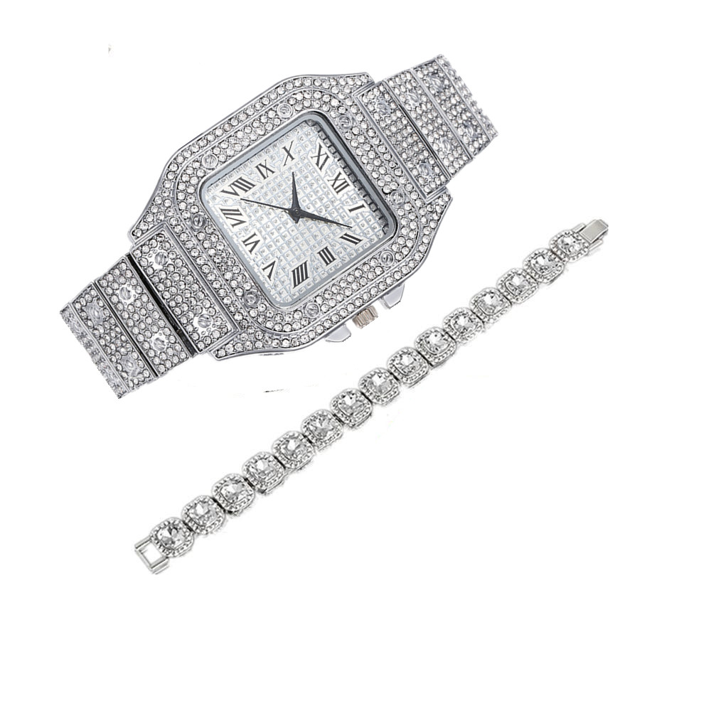 New Gold Color Watch &  Bracel - Luxury Watch Miami recension och pris