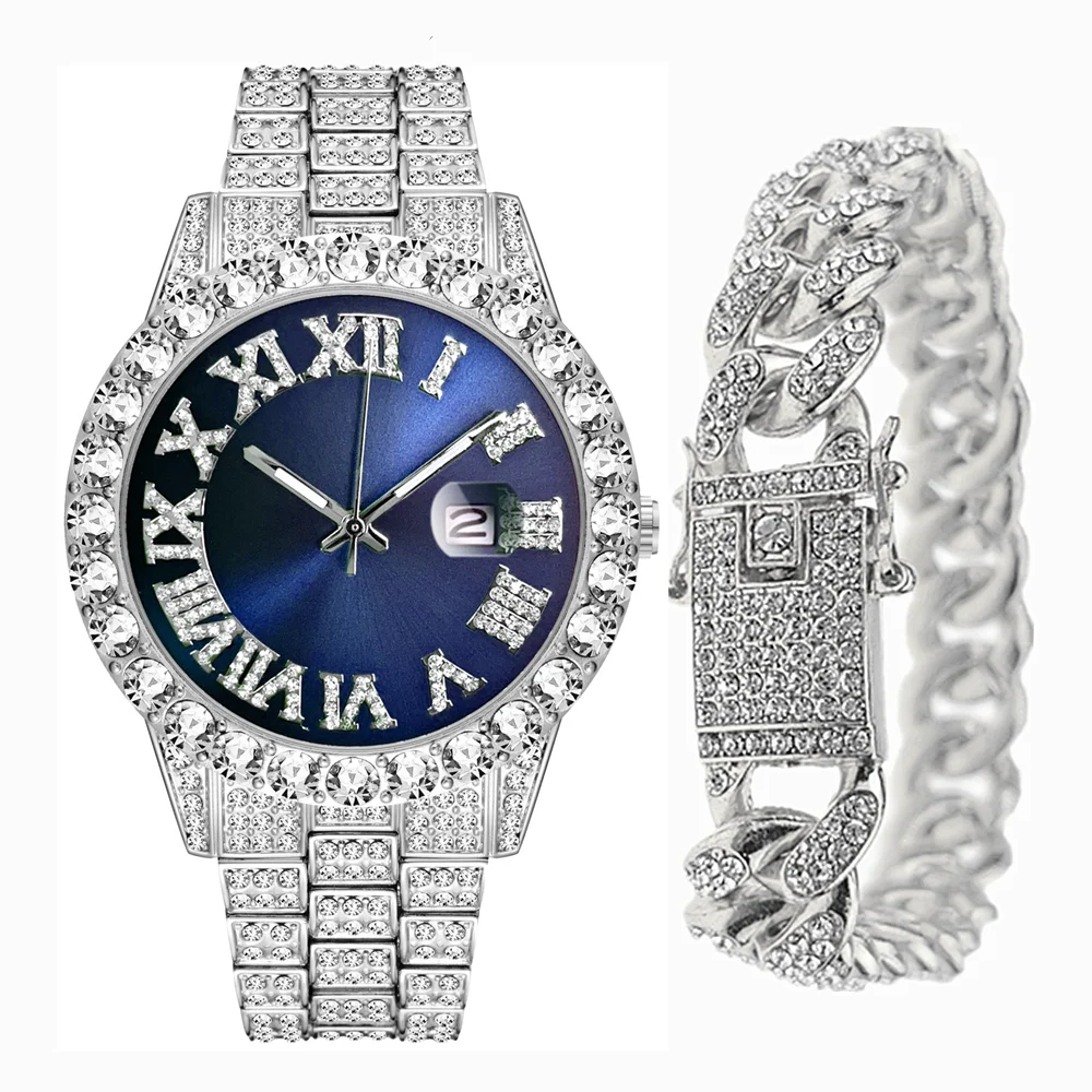 Full Iced Out Bracelet Men Bli - Luxury Watch Miami recension och pris