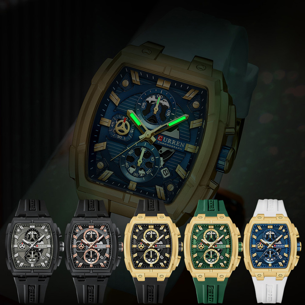 CURREN Luxury Vintage Watch fo - Luxury Watch Straps recension och pris