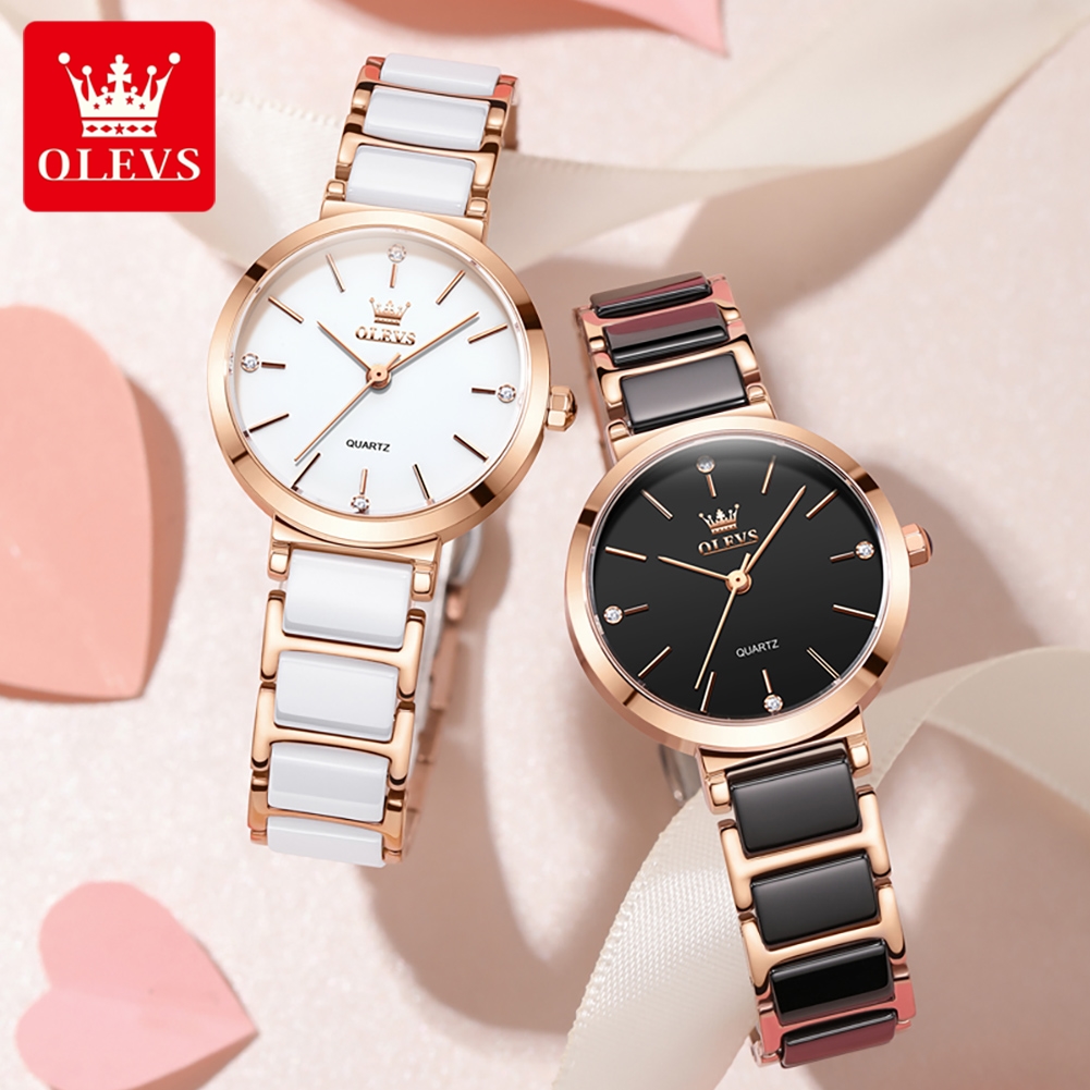 OLEVS Women Watch 5877 Luxury  - Luxury Watch Straps recension och pris