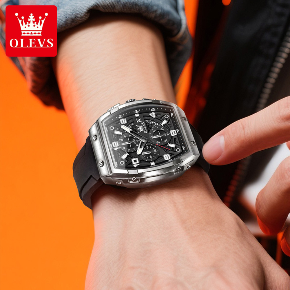 OLEVS Men Watches 2976 Luxury  - Luxury Watch Brands Logo recension och pris