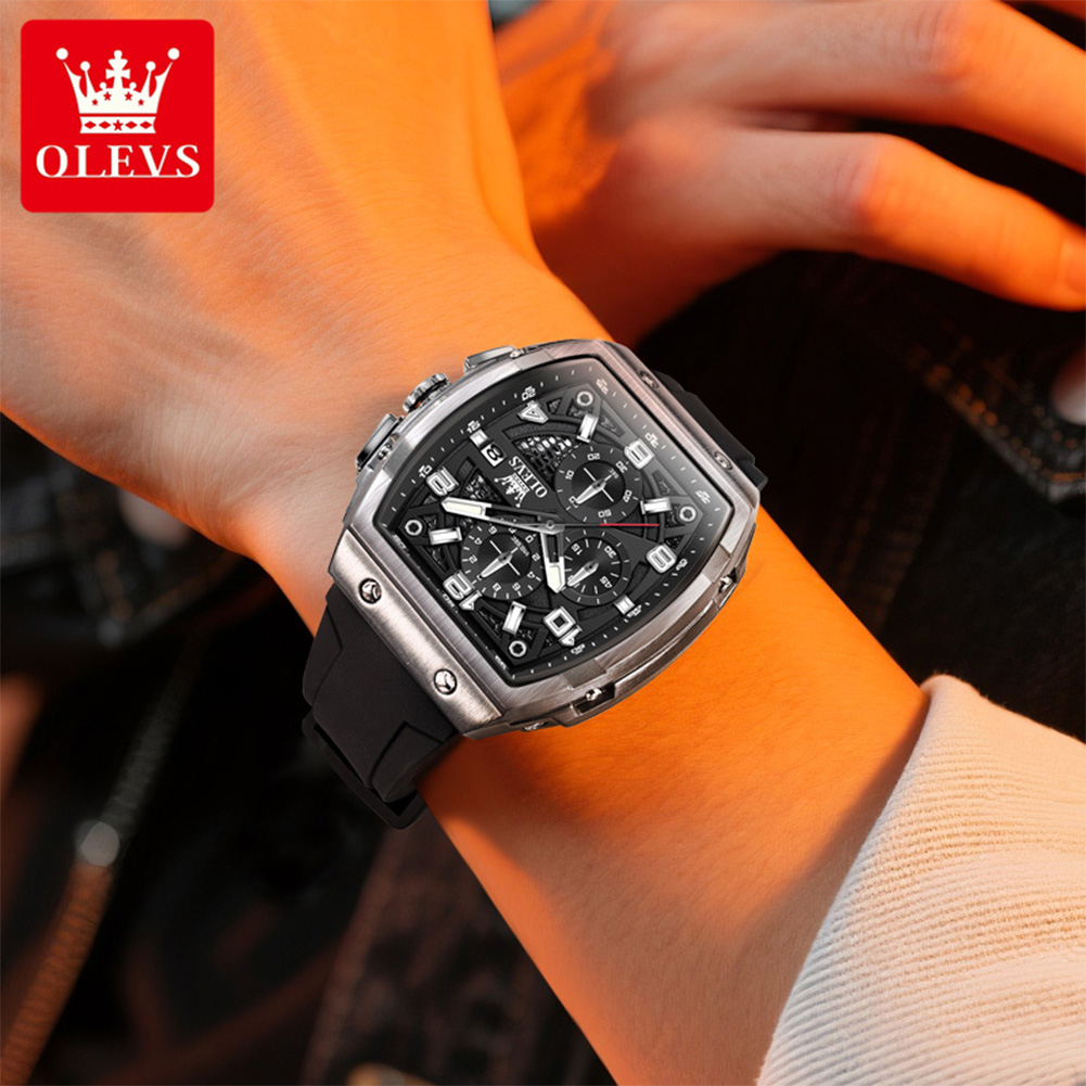 OLEVS Men Watches 2976 Luxury  - Luxury Watch Brands Logo recension och pris