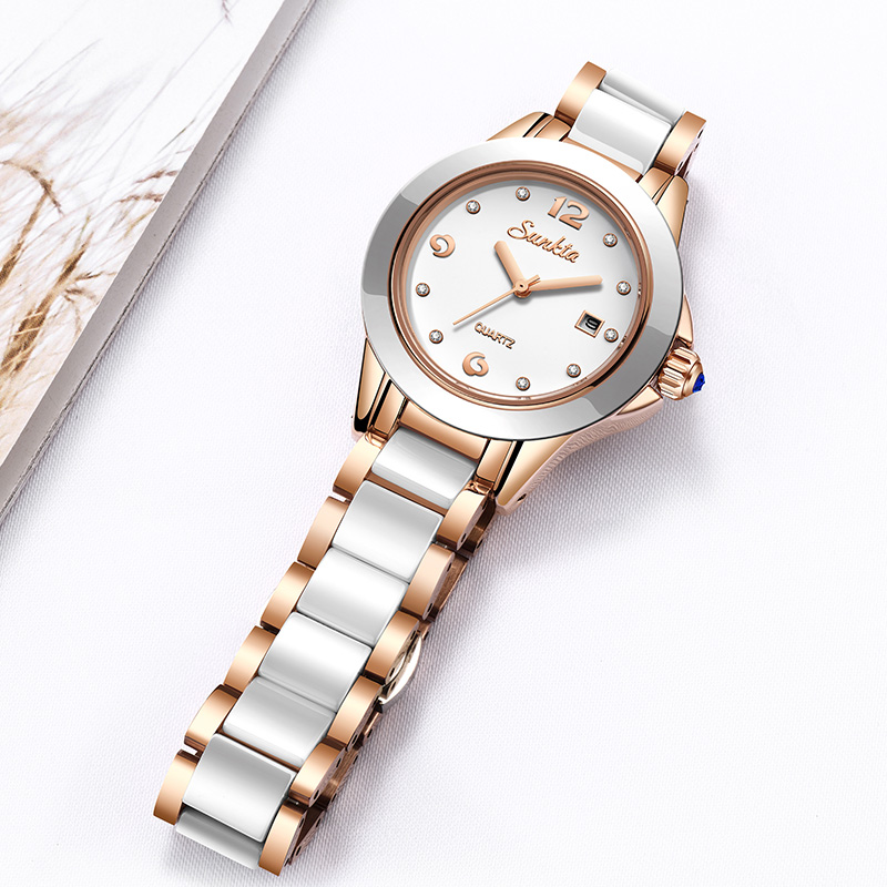 Sunkta Fashion Casual Quartz W - Luxury Watch Diamond recension och pris