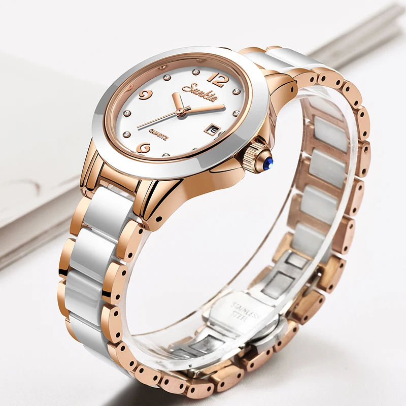 Sunkta Fashion Casual Quartz W - Luxury Watch Diamond recension och pris
