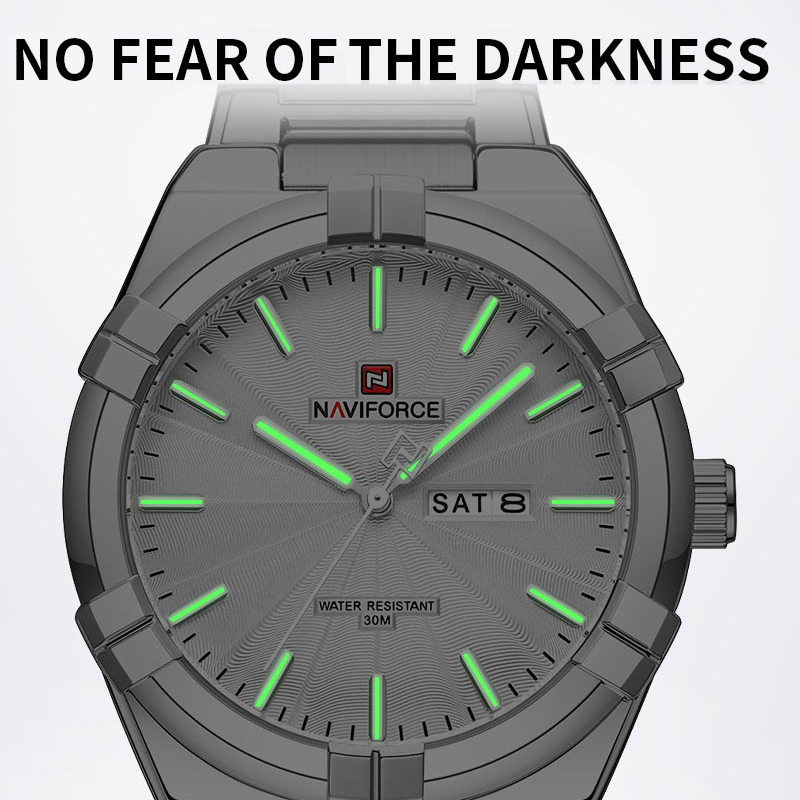 Top Brand NAVIFORCE Men's Watc - Luxury Watch Brands Logo recension och pris