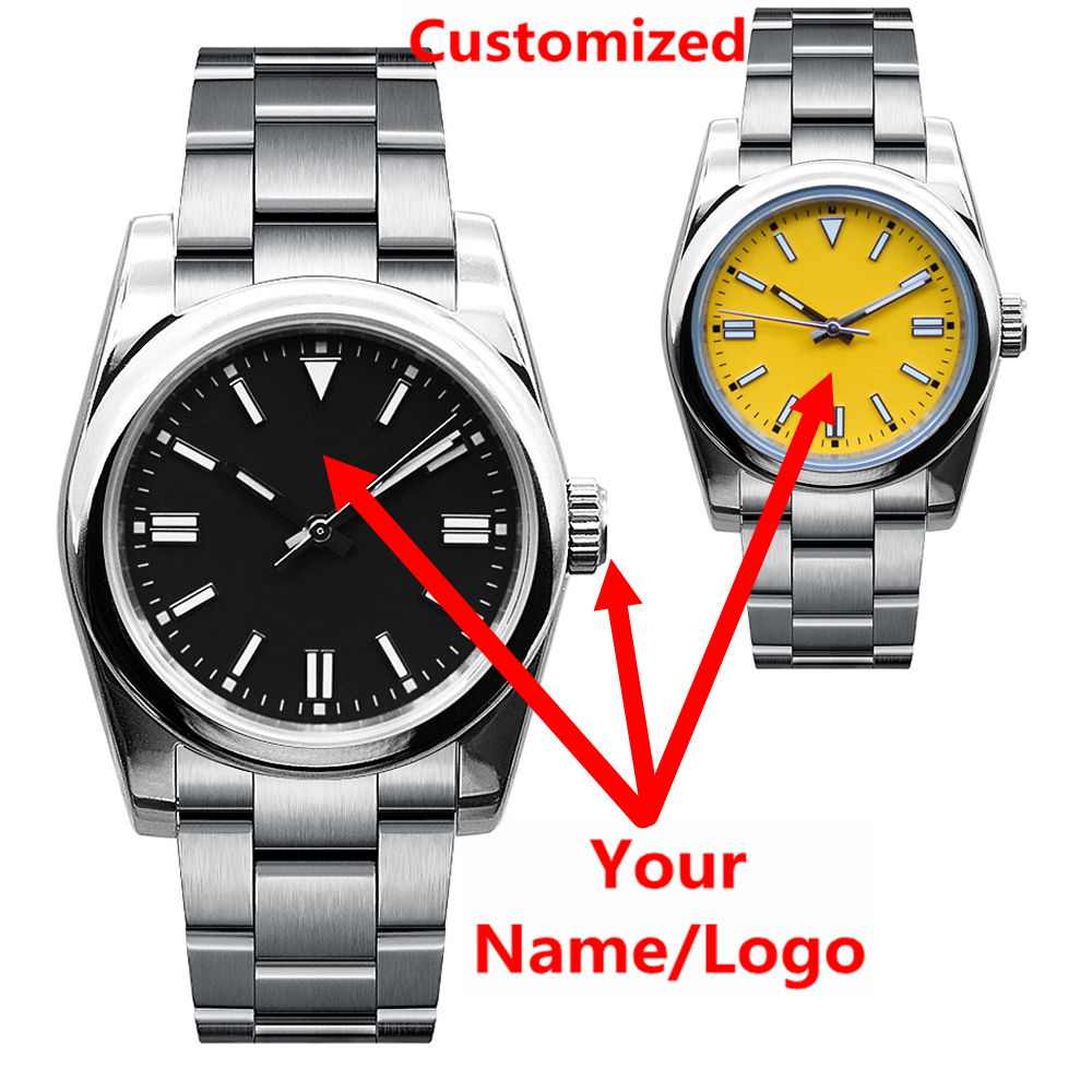 Custom Logo Mens Watch Sapphir - Luxury Watch Straps recension och pris