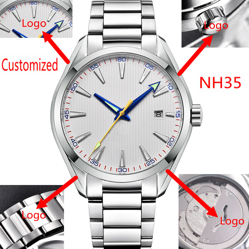 Custom Logo 41mm Men Miyota/NH - Luxury Watch Brands Logo recension och pris