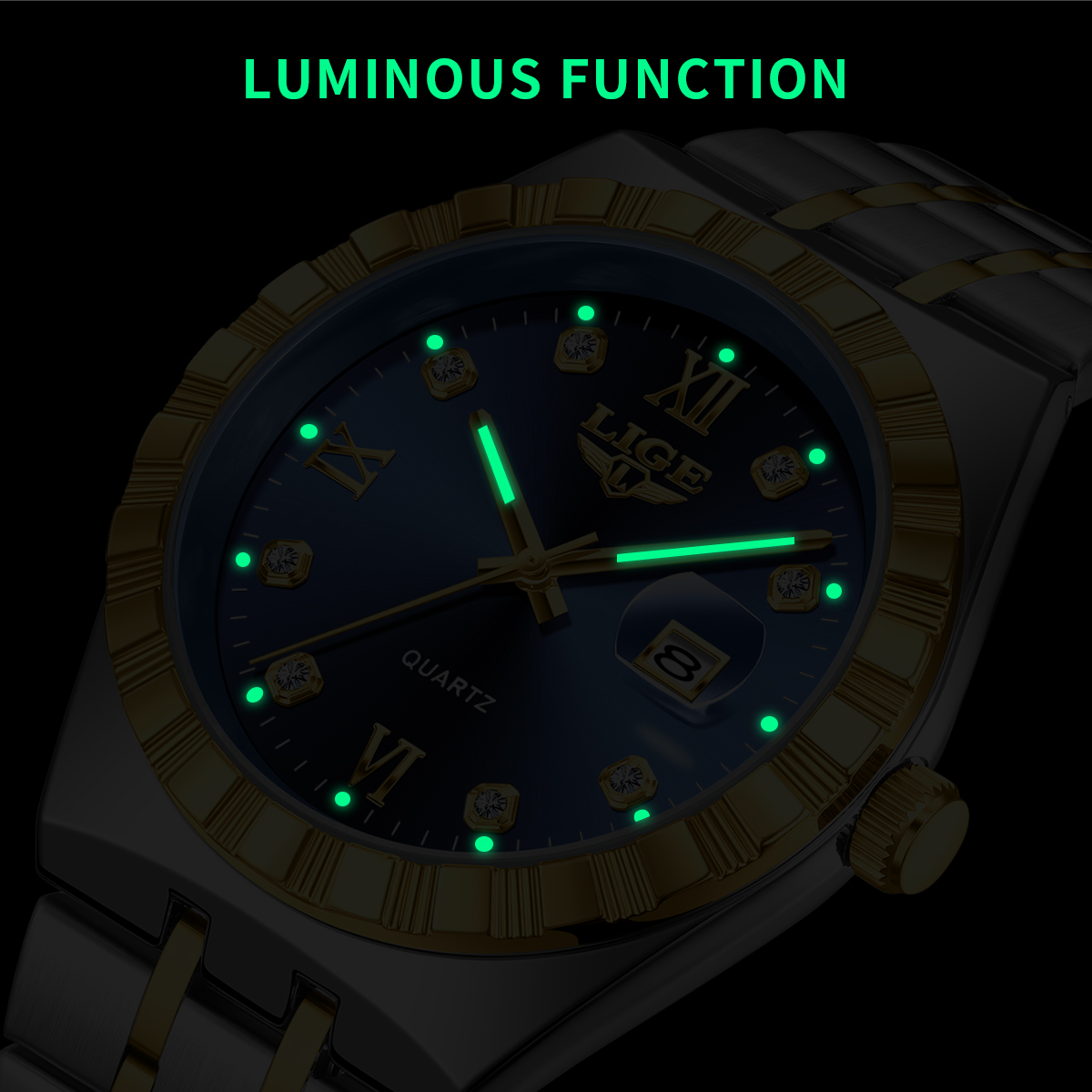 LIGE Business Men Watches Top  - Luxury Watch Holder For Men recension och pris